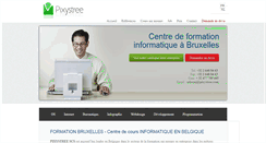 Desktop Screenshot of formation-bruxelles.be
